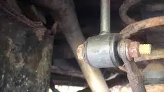 2003 Jeep Grand Cherokee Rear Stabilizer Extension Replacement