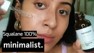 Minimalist 100% Squalane oil HONEST Review