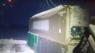 Грузим рейку автокраном Клинцы 32 тонн