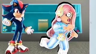 ENFERM&Eacute;E DANS LA PRISON DU TERRIBLE SHADOW! SONIC ROBLOX ESCAPE OBBY