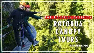 Best Native Forest Zipline ll Rotorua Canopy Tours NEW ZEALAND