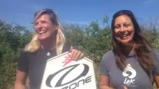 Strapless Kitesurfing Pro Cynthia 