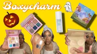 October Boxycharm Box Tula,  ELOUISE Beauty, NEW‼️Manny MUA moonshroom highlighter palette‼️