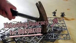 Let's Kitbash Dwarf Treasure Hunters for Mordheim! - NEMO Hobby VLOG 2