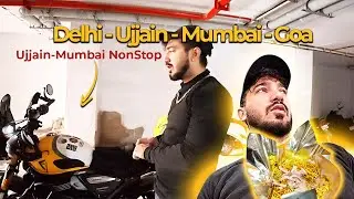 Ujjain to Mumbai Non - Stop Ride | Triumph Speed 400 | Delhi - Ujjain - Mumbai - Goa | Vlog 4