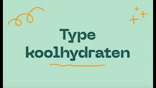 42 factoren - Type koolhydraten - Diabetes+