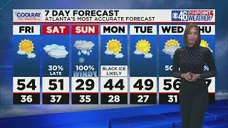 The Latest on Sunday's Winter Storm