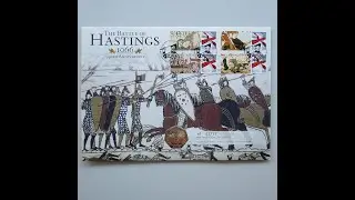 2016 Battle of Hastings 950th Anniversary 50p Pence Coin Cover - Royal Mail First Day Cover UK