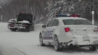 Intense Lake Effect Snow Mannsville, NY - 12/26/2017