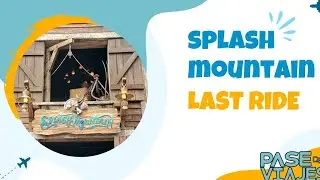 Splash Mountain Last Ride final day of operations at Magic Kingdom #pasedeviajes #NonoTeDaElDato