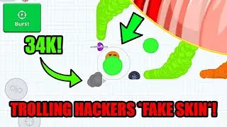 MACRO HACKERS TROLLING *FAKE SKIN*!! Agar.io Mobile - FUNNY/DUMB MOMENTS - VIDEO SKIN HACK - Agar.io