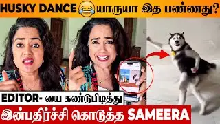 Actress Sameera Reddy Reacts To Viral Husky Dog Dance 🤣 Surprise To Original Editor, Ichu Ichu Song