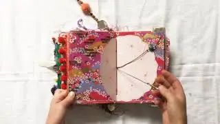 Angel Junk Journal Flip Through | Chakra Colours Junk Journal