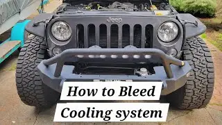Quick guide on how to bleed your cooling system Jeep Wrangler 2007-2018