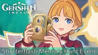 Genshin Impact Luna IV｜Shutterflash Memory Hunt Event (PS5/4K/60fps) (Japanese Dub)