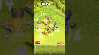 ROYAL CHAMPION SHIELD VS ALL LEVELS CANNONS  - clash of clans 🥵🥶#coc #shorts