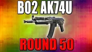 BO2 AK74U on Round 50 - Call of Duty Zombies