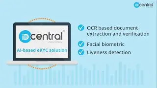 IDcentral: Решение для цифровой адаптации | e-KYC | Проверка личности | OCR | Биометрия лица