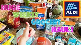 HUGE ALDI GROCERY HAUL WITH PRICES + TINY TARGET HAUL // JULY 2021