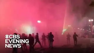 Peaceful protesters continue to clash with federal agents in Portland