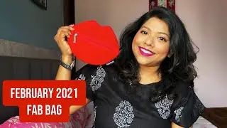 FAB BAG February 2021 | Lipstick Swatch | FEB 2021 FAB BAG - Unboxing and Mini Reviews
