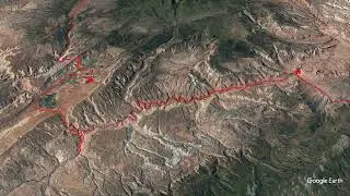 Tour of the Canyons Gravel Grinder Route Flyover