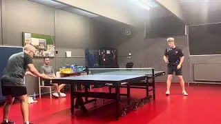 Neil Myatt vs Barry Elliott (Short pips BH): Trafford Prem League Match 30/1/24