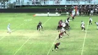 Austin Talbott #3 WR/DB Jupiter Christian  Jr Highlights 2010 season