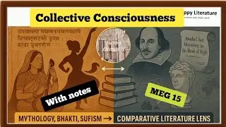 Collective Consciousness MEG 15 Comparative literature theory and practice. Explained with notes.