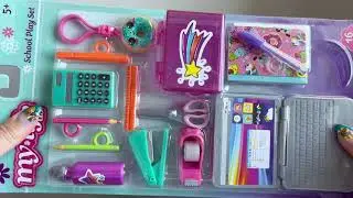 3 Minutes Satisfying with Unboxing My Life As Doll School Playset ASMR #relaxing #satisfy #fyp #toys