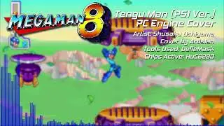 MEGA MAY: Tengu Man Stage (PS1 Ver.) | PC Engine Cover | ArtisIan Music