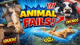 Los ANIMAL FAILS m&aacute;s graciosos de internet 😂