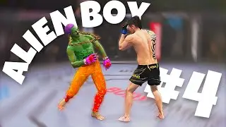 Инопланетный мальчик УНИЧТОЖИЛ Дерзкого БОЙЦА и схватил его за лодыжки 😈 | UFC 4 (Эпизод 4)