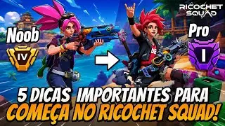 RICOCHET SQUAD | 5 ВАЖНЫХ СОВЕТОВ ДЛЯ НАЧАЛА ИГРЫ В RICOCHET SQUAD #ricochetsquad