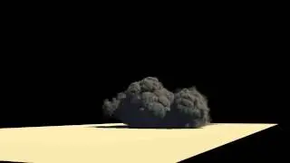 Large scale smoke with FumeFX test 02