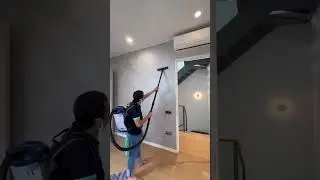 Post Renovation  Cleaning: Safety in High Dusting and Vacuuming of walls