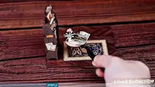 Cutebee DIY Book Nook Kit/The assembly tutorial of Bookshop Memories, DIY wooden craft, ASMR video!