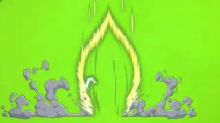 Super Saiyan green screen(edited).