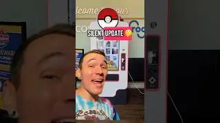 Обновление бесшумного торгового автомата #pokemoncards #pokemon #pokemontcg