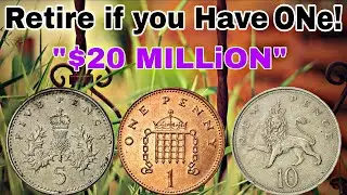 These British Coins Are Exploding in Value Top Three Rare 10 pence, 5 pence & 1 Penny UK Coins!