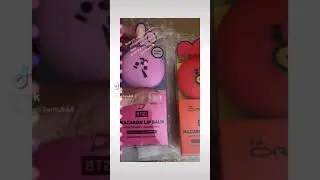 unboxing BTSxBt21 lip balm/lip tint