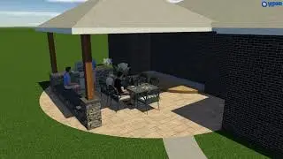 Conceptual Outdoor Living Design- Piedmont, Oklahoma