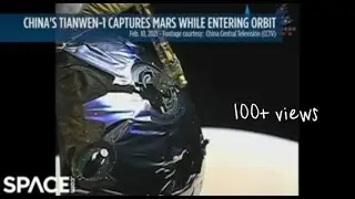 China's Tianwen-1 Mars probe captures epic video of Red Planet during orbital arrival