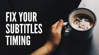 Delay or Speed up Subtitles