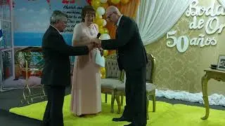 Bodas de oro Pr. Pedro y Mary Berardo.