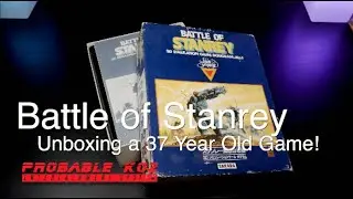 Fang of the Sun Battle of Stanrey Board Game Unboxing - 太陽の牙ダグラム