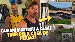 CARIANI MOSTROU A MANSÃO QUE ESTÁ PASSANDO AS FÉRIAS! + CAFÉ DA MANHÃ COM OS CARAS...