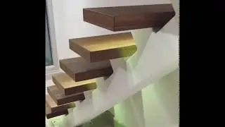 Mono Stringer Staircase with Led Lighting