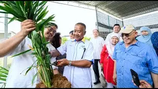 Visitation of Perlis Exco (Agriculture), Presiden MUBARAK, and Timbalan Presiden MUBARAK