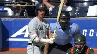 #16 California vs #9 Miami College Baseball Game Highlights 2025